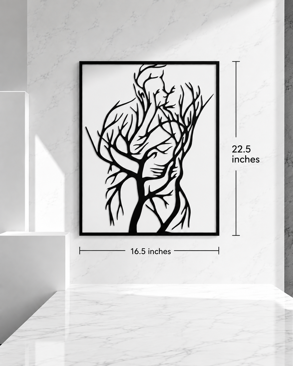 Embrace of Nature – Metal Wall Art