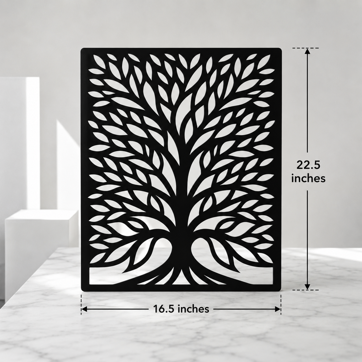 Abstract Tree 01 - Metal Wall Art