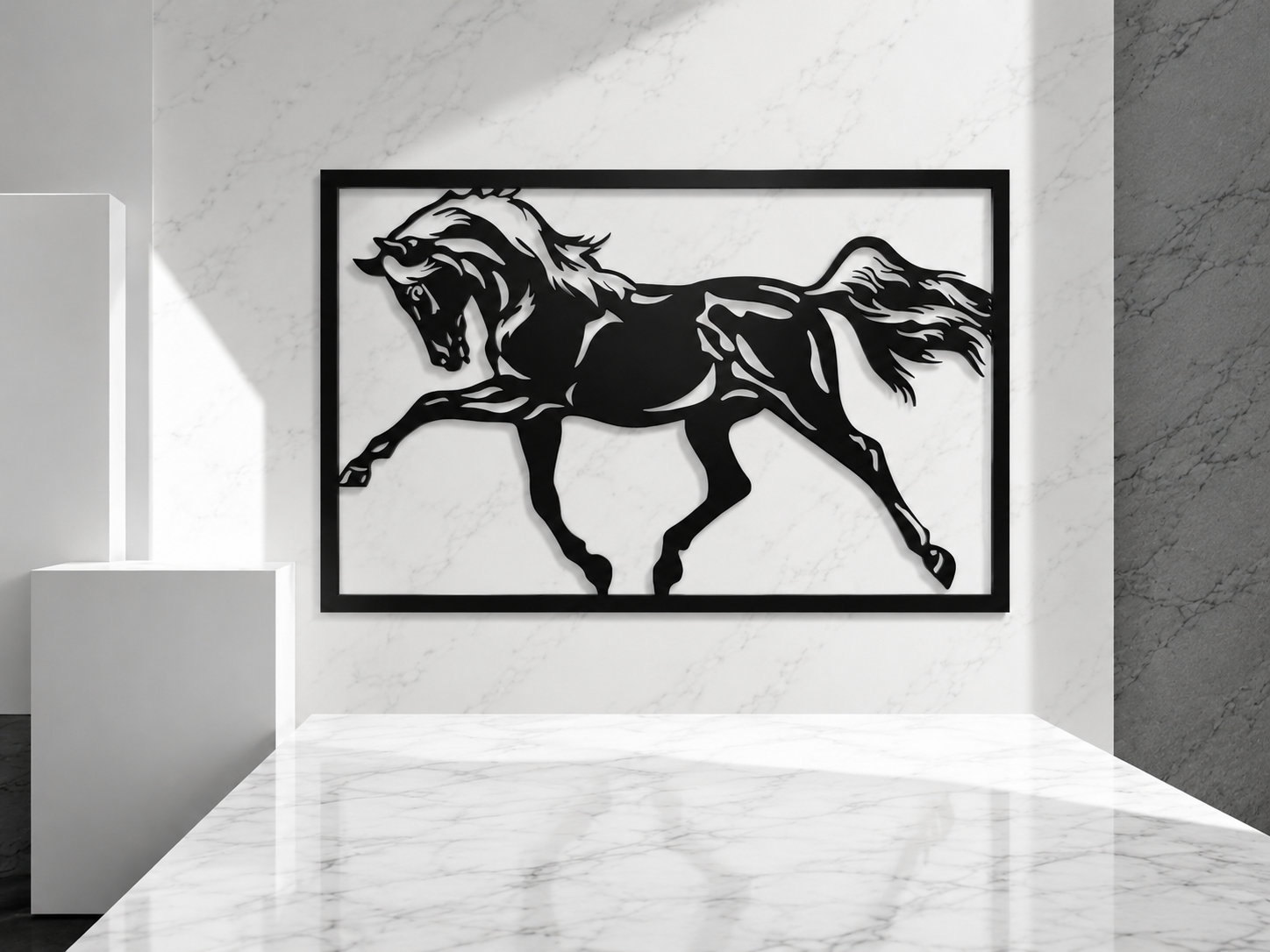 Horse 02 - Metal Wall Art