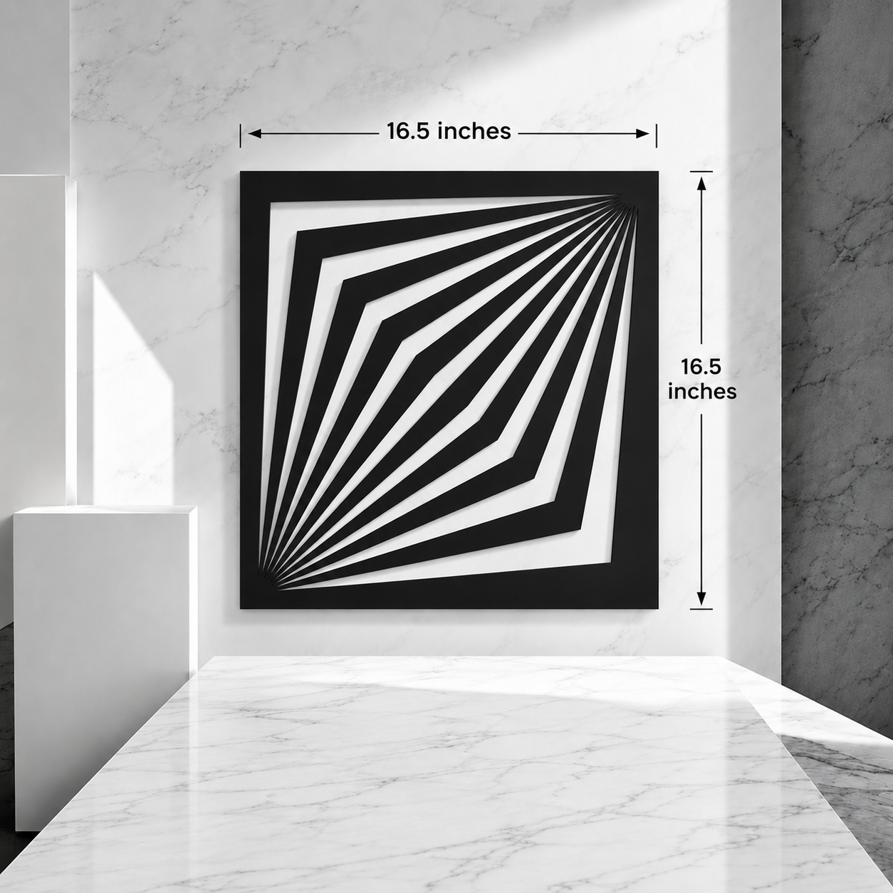 Prism Matrix – Metal Wall Art