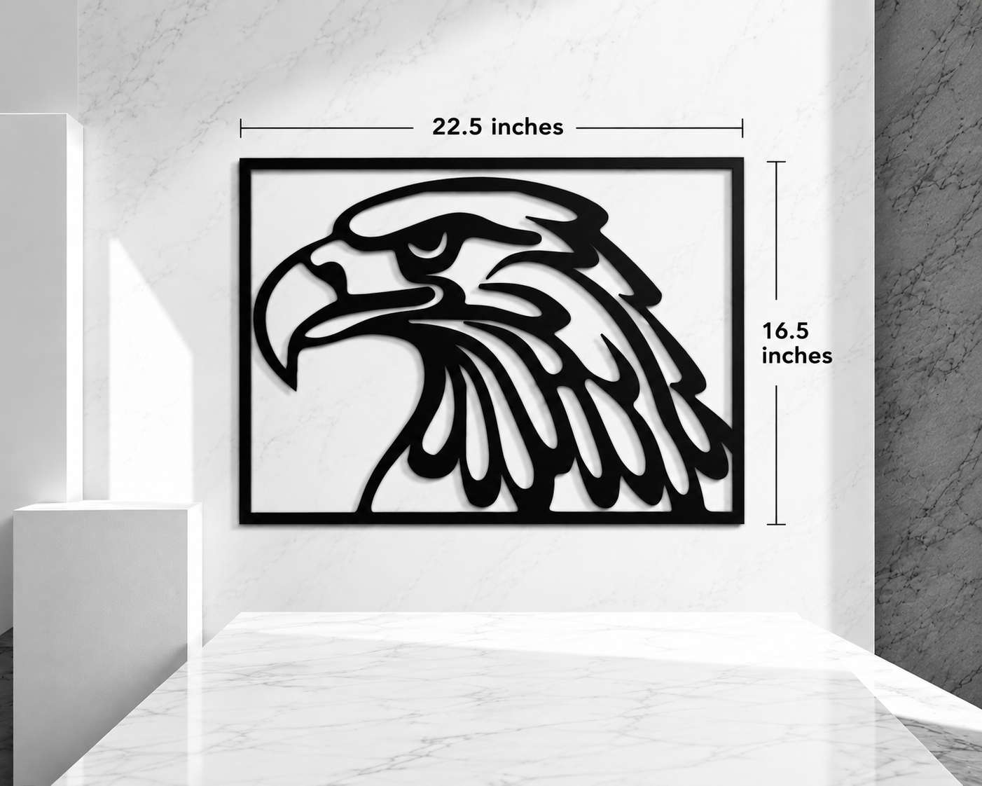 Eagle 01 - Metal Wall Art