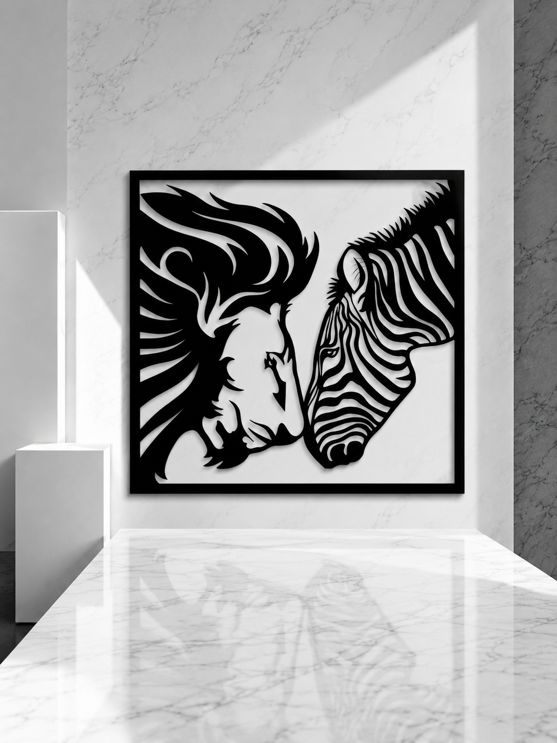 Wild Friendship - Metal Wall Art