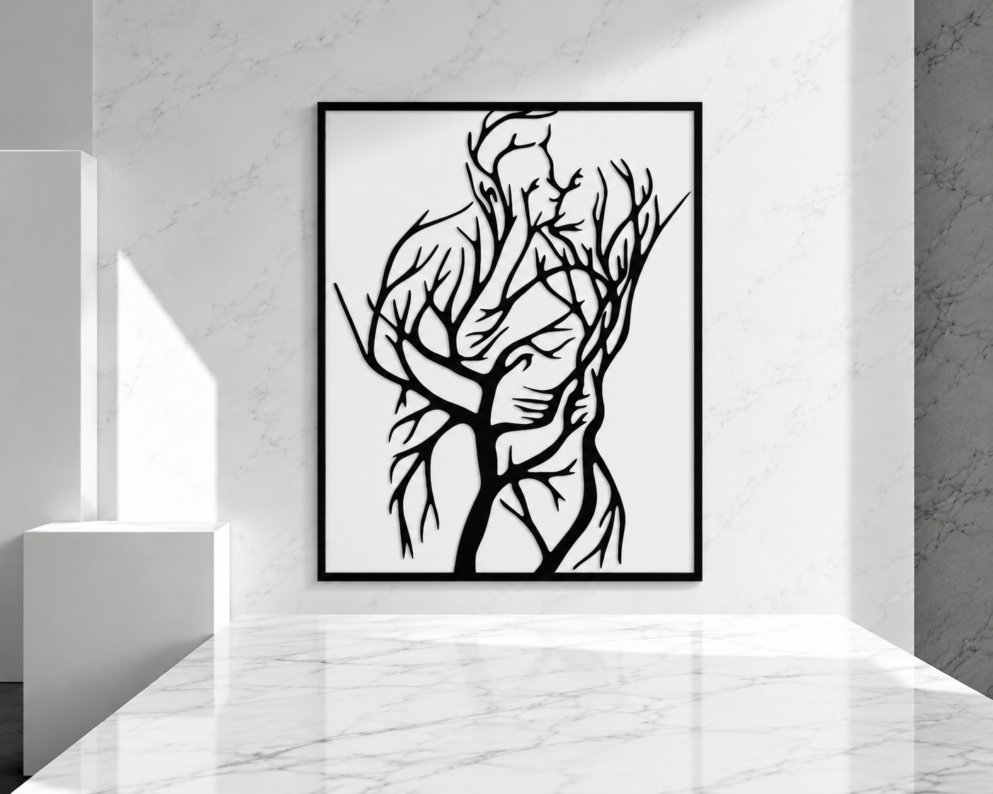 Embrace of Nature – Metal Wall Art